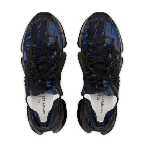 Blue Vortex Men's Mesh Sneakers