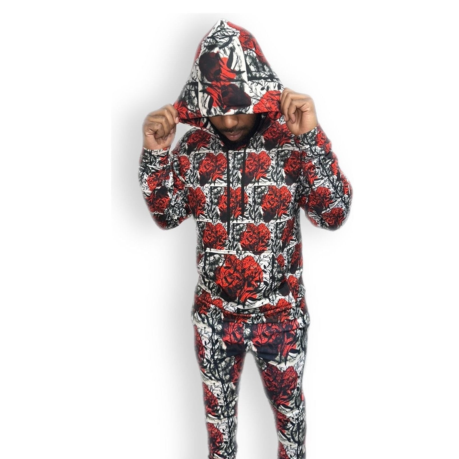 Red Roses Hoddie - KDS Ketchure