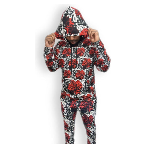 Red Roses Hoddie - KDS Ketchure