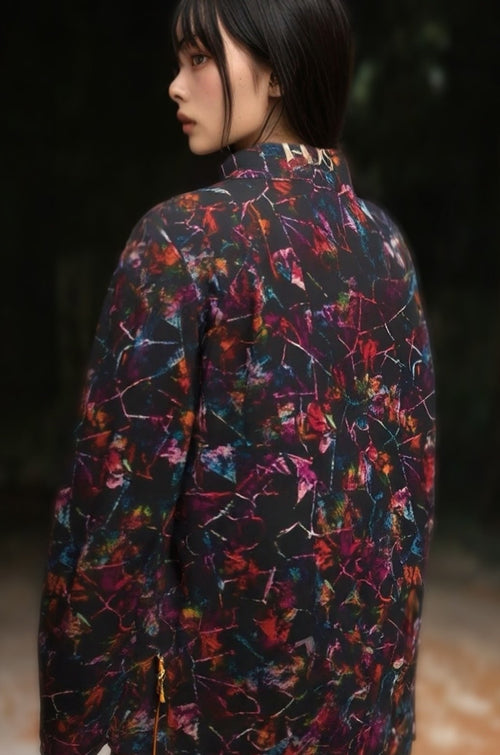 Women’s Luminous Fracture Puffer Jacket - KDS Ketchure