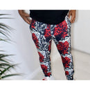 Red Roses Joggers - KDS Ketchure