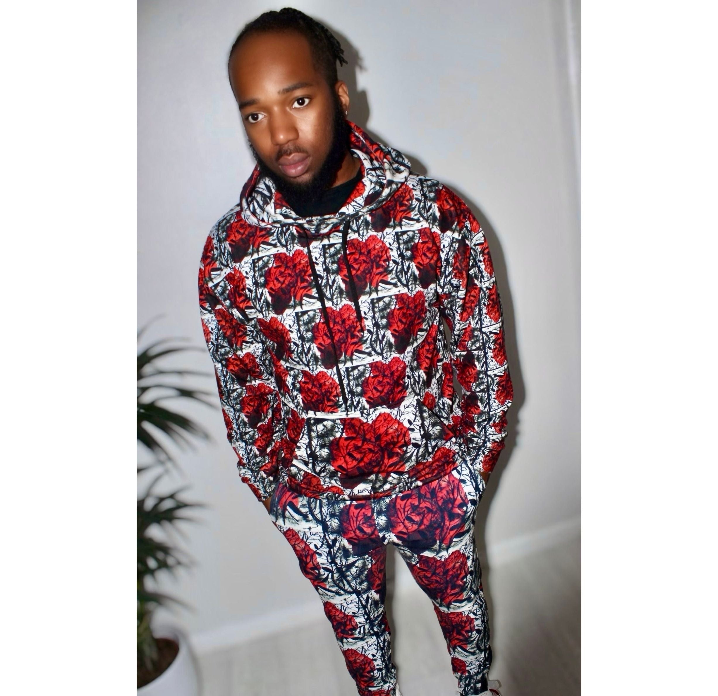 Red Roses Hoddie - KDS Ketchure