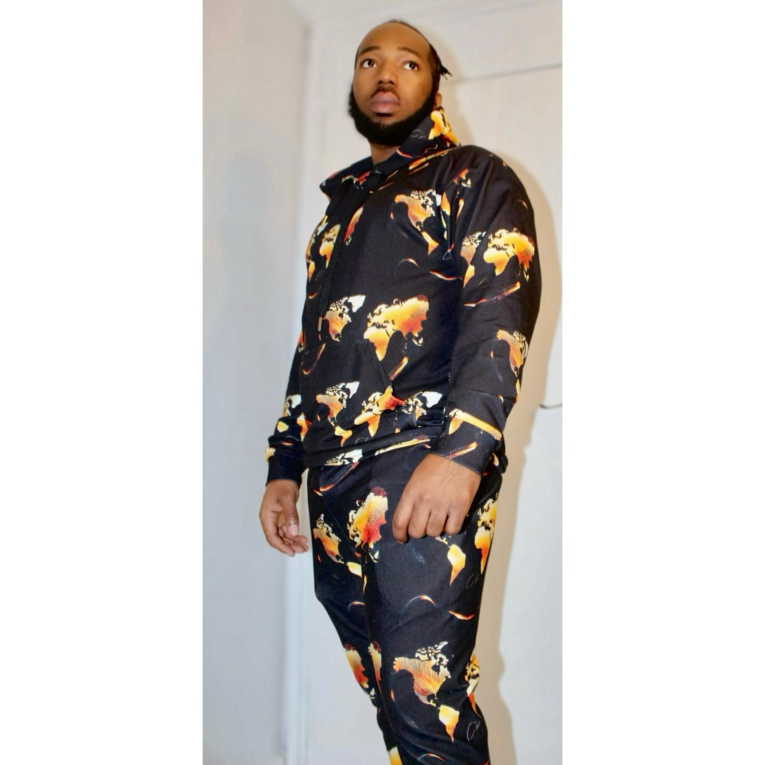 Midnight Flame Men’s Joggers - KDS Ketchure