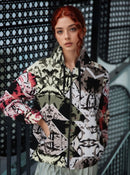 Red GeoLux Unisex Hoodie - KDS Ketchure