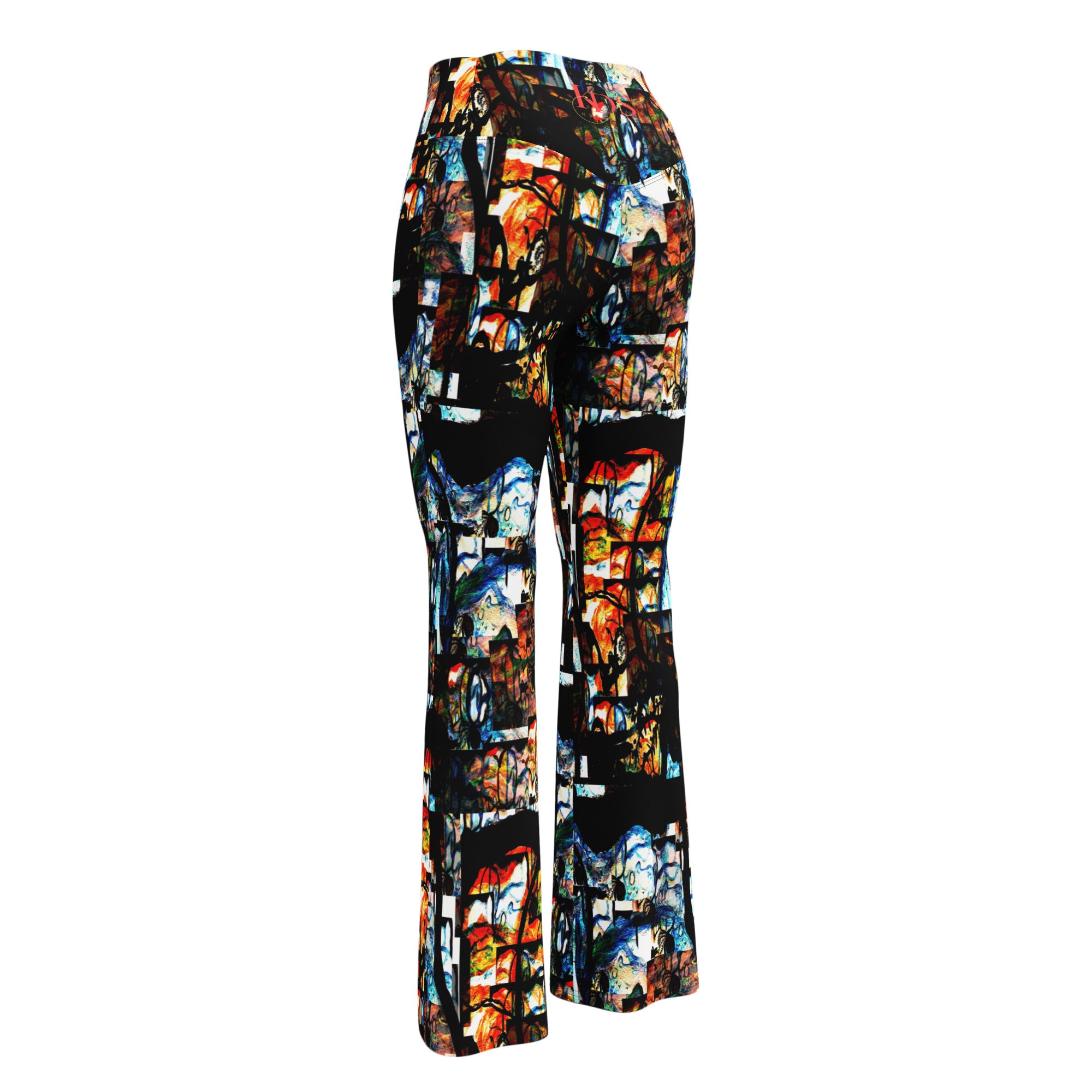Divine Paradise Inferno Flare leggings