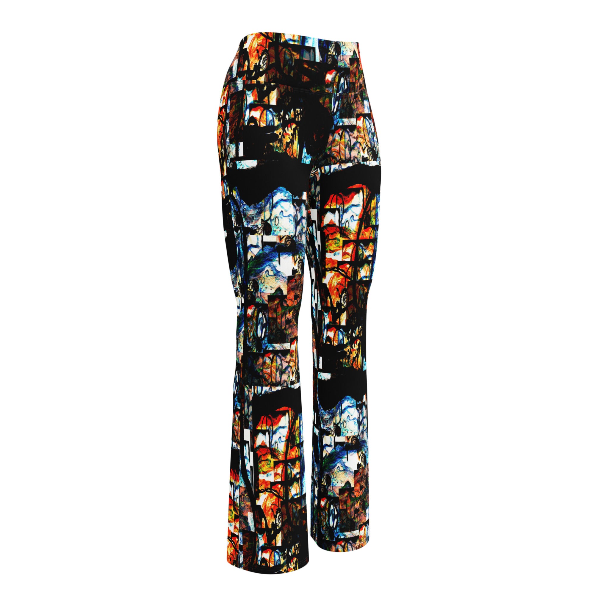 Divine Paradise Inferno Flare leggings
