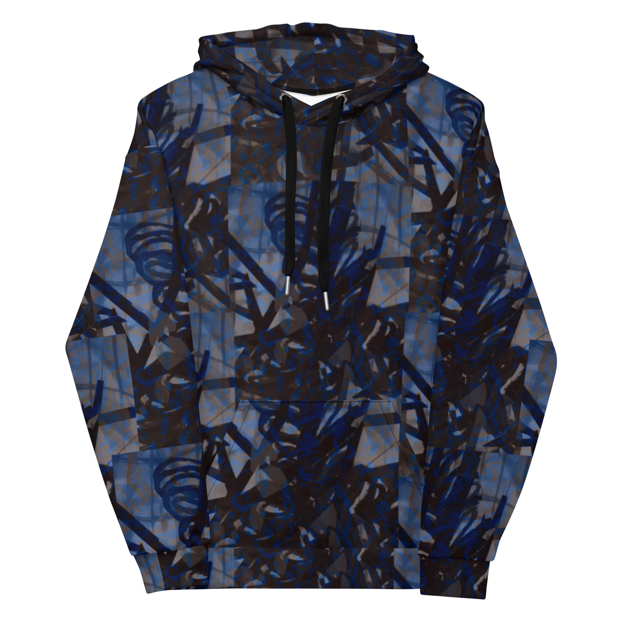Blue Vortex Men’s Hoodie