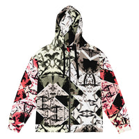 Red GeoLux Unisex Hoodie