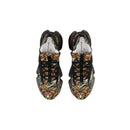 Lionheart Men's Mesh Sneakers featuring a bold lion-inspired print and breathable mesh design.