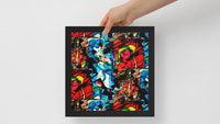 Divine Fire: A World of Choice Framed photo paper poster