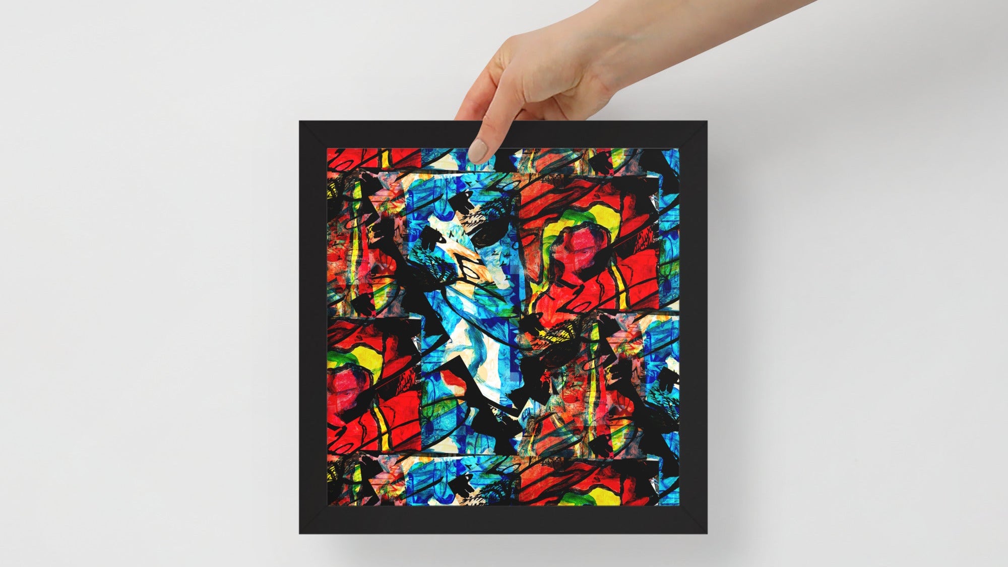 Divine Fire: A World of Choice Framed photo paper poster